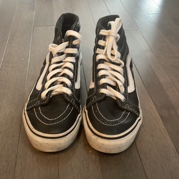 Leather high top vans - Picture 2 of 5